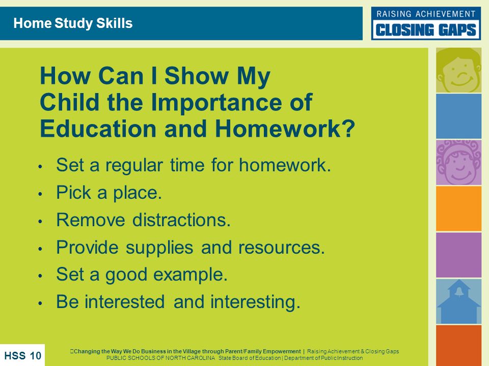 The Value of Homework: Is Homework an Important Tool for Learning in the Classroom?